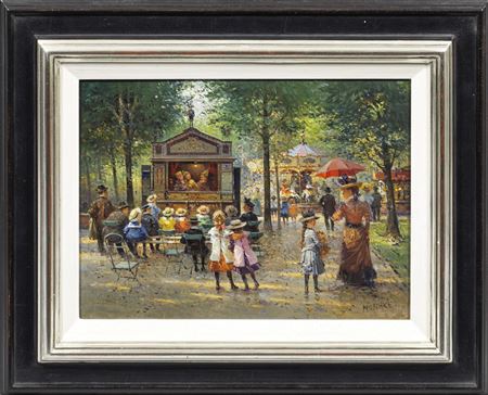 Kindervergnügen im Jardin du Luxembourg in Paris