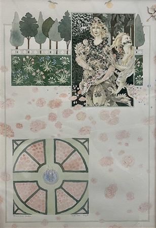 'Renaissance Garden II' by Janet Skea - Auction record, sale price, and art valuation. Compare with similar artists and explore comparable artworks.