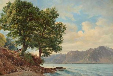 Lake Geneva. by Luc-Henri Mottu - Auction record, sale price, and art valuation. Compare with similar artists and explore comparable artworks.
