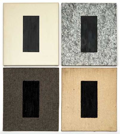 Untitled. (Schwarzgeld series). 1992. 4-part.