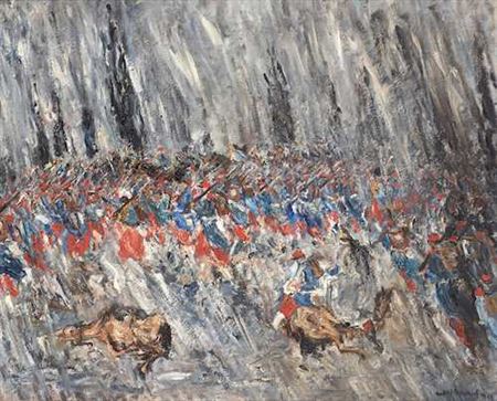 Der Rückzug von Metz (The retreat from Metz).