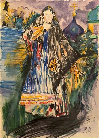 Portrait of a popular dancer, c. 1925