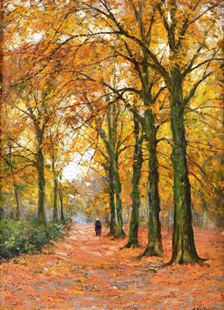 "Autumn Day near Antwerp"