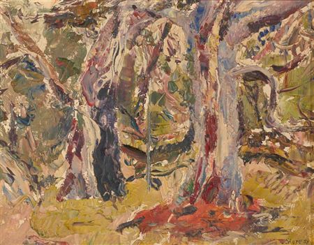 Bush Scene at Eltham 1958