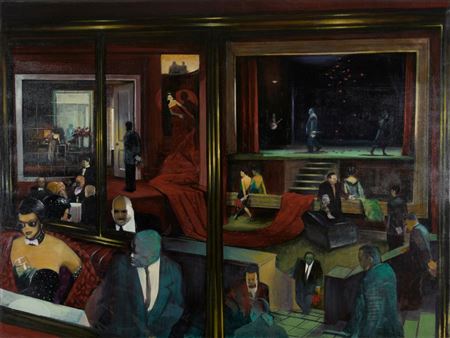 Sample artwork by Peter Neilson (Born 1944), known for painting - View similar artists and auction records