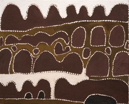 Untitled 1988 by George Mung-Mung - Auction record, sale price, and art valuation. Compare with similar artists and explore comparable artworks.