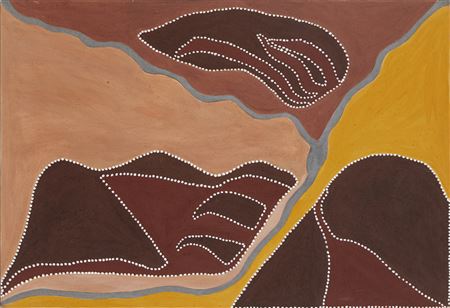 Goondalngun by Gordon Barney - Auction record, sale price, and art valuation. Compare with similar artists and explore comparable artworks.