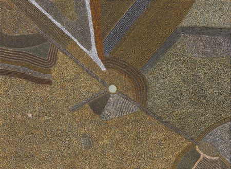 Bush Hen Dreaming by Abie Loy Kemarre - Auction record, sale price, and art valuation. Compare with similar artists and explore comparable artworks.