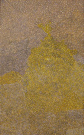 Sample artwork by Josie Petrick Kemarre (Born c.1953), known for aboriginal painting - View similar artists and auction records