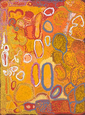 Walu, Tjaral, Pirria by Carol Golding - Auction record, sale price, and art valuation. Compare with similar artists and explore comparable artworks.