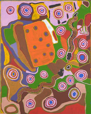 Wanampi Creation Story 2006 by Ginger Wikilyiri - Auction record, sale price, and art valuation. Compare with similar artists and explore comparable artworks.
