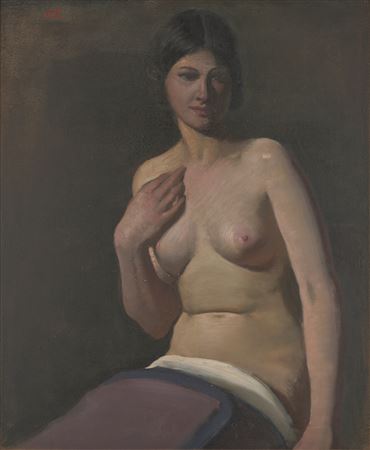 Untitled (Seated Nude)