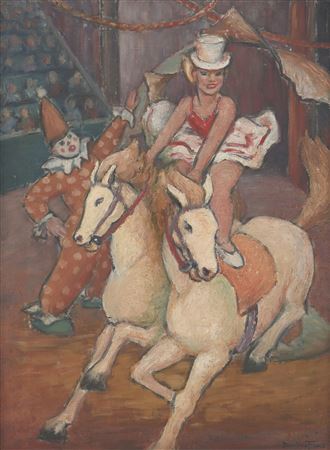 The Circus by Dorothea Francis - Auction record, sale price, and art valuation. Compare with similar artists and explore comparable artworks.