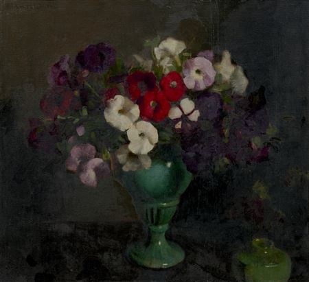 Petunias and Jade