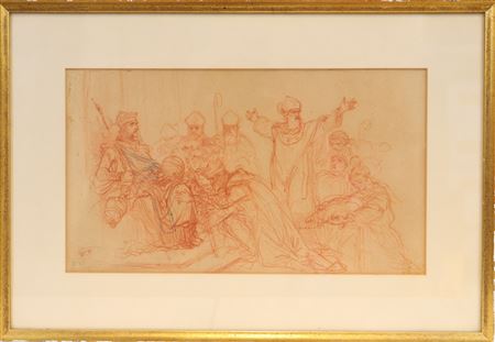The coronation of Baudouin of Flanders and Hainaut