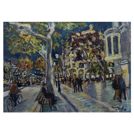 Paseo de Gracia, Barcelona.