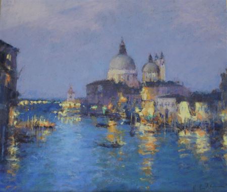 Santa Maria Della Salute, Venice, Twilight