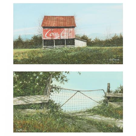 Two Original Blue Ridge Mountain Landscapes