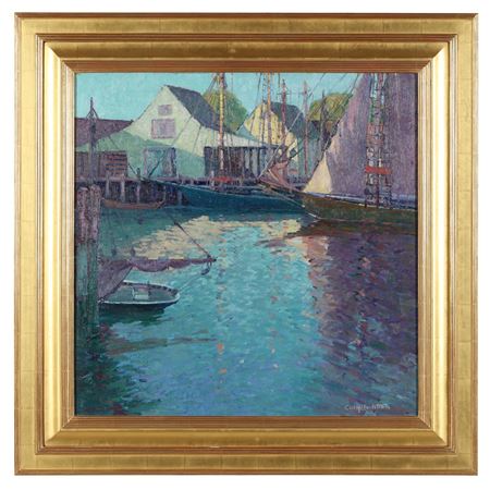 Sample artwork by Carl Harold Nordstrom (1876 - 1965), known for harborview other marine, etcher - View similar artists and auction records