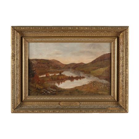 View of Balsam Lake by Charles Millard - Auction record, sale price, and art valuation. Compare with similar artists and explore comparable artworks.