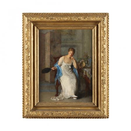 Old Fashioned Dress by Susan Eakins - Auction record, sale price, and art valuation. Compare with similar artists and explore comparable artworks.