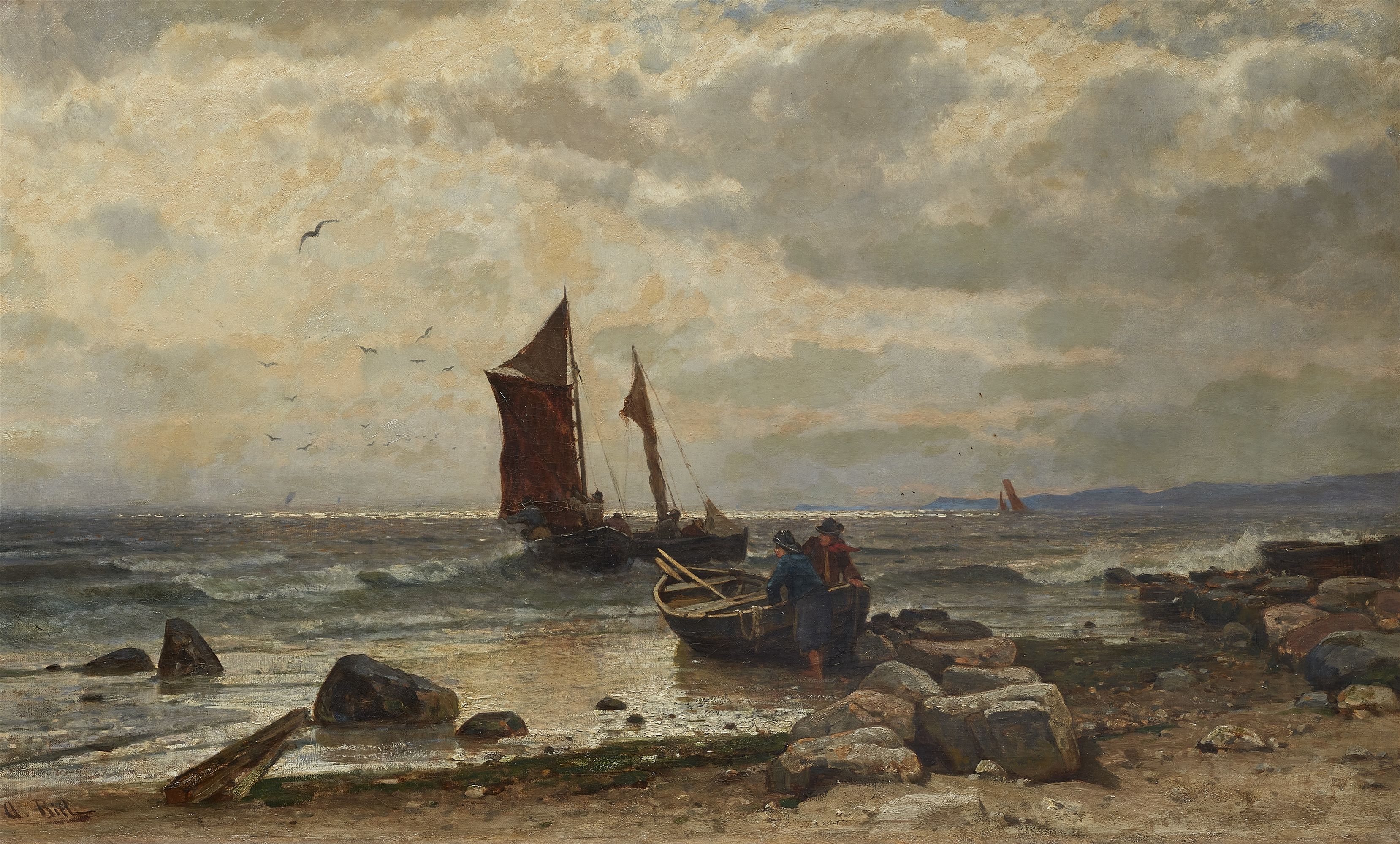 Sample artwork by Antonie Biel (1830 - 1880), known for painting - View similar artists and auction records