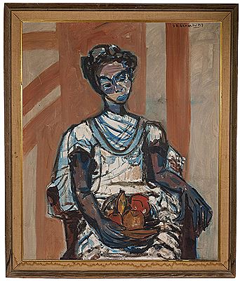 "Portrait of Minnie 1960"