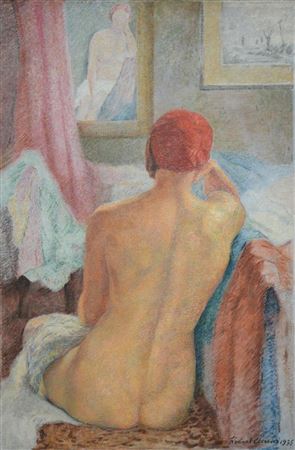 Nude by Robert Aerens - Auction record, sale price, and art valuation. Compare with similar artists and explore comparable artworks.