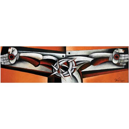 Sample artwork by Blaine San Luis (Born 1961), known for painting - View similar artists and auction records