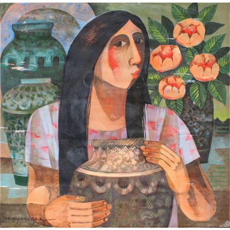Girl with Jar