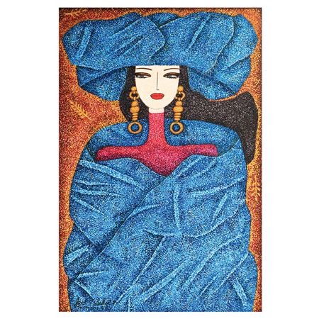 Sample artwork by Jack C Salud (Born 1964), known for pontillist painting - View similar artists and auction records
