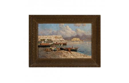 Veduta del golfo di Napoli