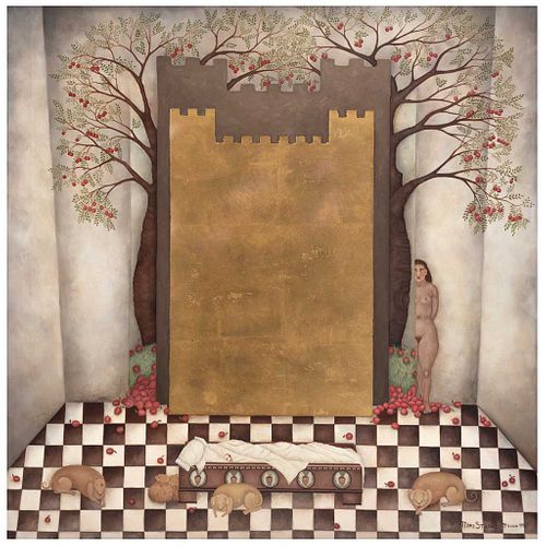 Temptation by Mary Stuart - Auction record, sale price, and art valuation. Compare with similar artists and explore comparable artworks.