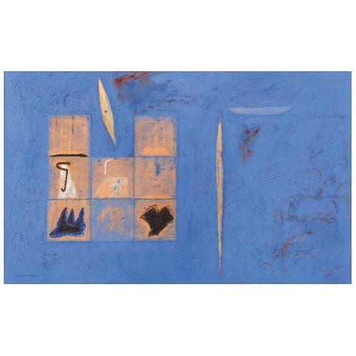 Sample artwork by Juan Manuel de la Rosa (1945 - 2021), known for painting - View similar artists and auction records