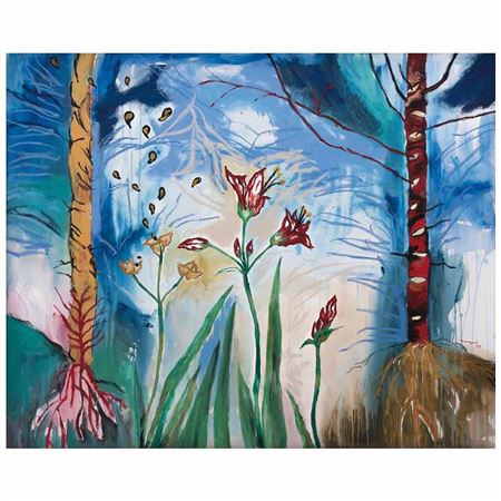 Sample artwork by Magali Lara (Born 1956), known for painting - View similar artists and auction records