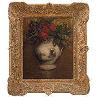 Jar with flowers