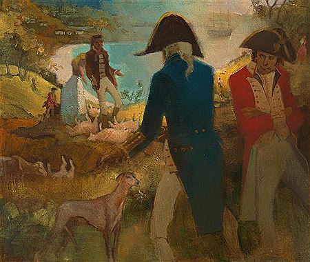 Day of the Dingo by Max Gosewinckel - Auction record, sale price, and art valuation. Compare with similar artists and explore comparable artworks.