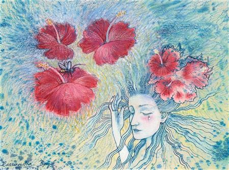 Bee & Flower