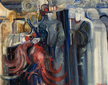 Sample artwork by Lopukhova Nadezhda Iosifovna (1928 - 2014), known for painting - View similar artists and auction records