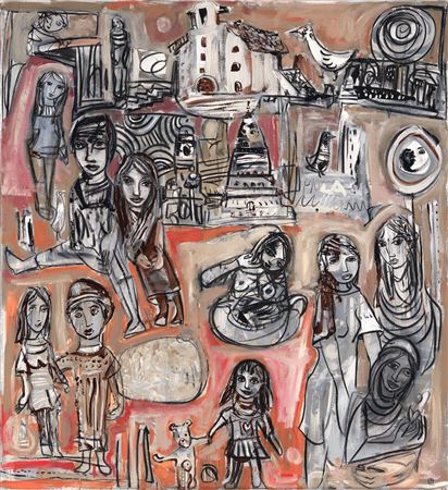 Hola, 2007 by Carlos Barrios - Auction record, sale price, and art valuation. Compare with similar artists and explore comparable artworks.
