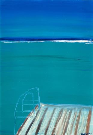 Pontoon by Elizabeth Wadsworth - Auction record, sale price, and art valuation. Compare with similar artists and explore comparable artworks.