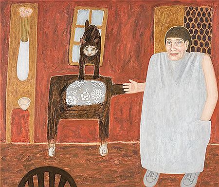 Self-Portrait & Cat by Helene Grove - Auction record, sale price, and art valuation. Compare with similar artists and explore comparable artworks.