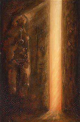 Standing Nude Looking Towards Light and Hope, 1993
