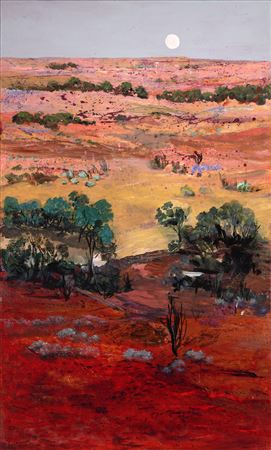 Desert Near Lake Eyre by Eddi Kewely - Auction record, sale price, and art valuation. Compare with similar artists and explore comparable artworks.