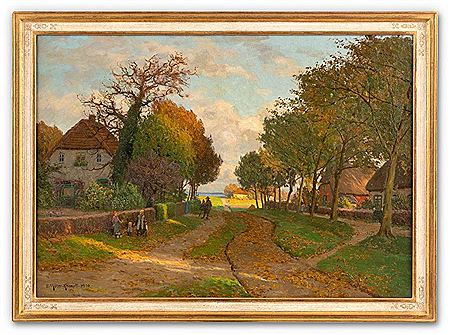 Village Street in Wustrow