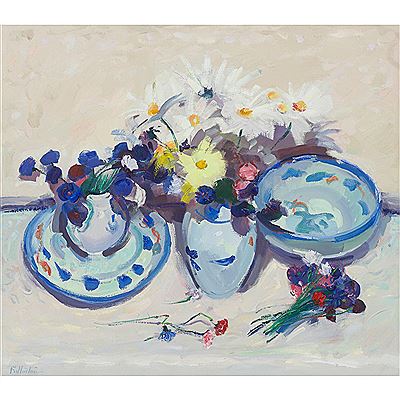 ARRANGEMENT IN BLUE
