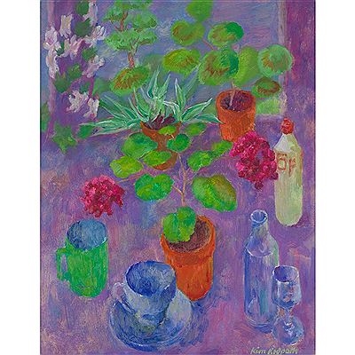 Sample artwork by Kim Redpath (Born 1925), known for still life painting - View similar artists and auction records