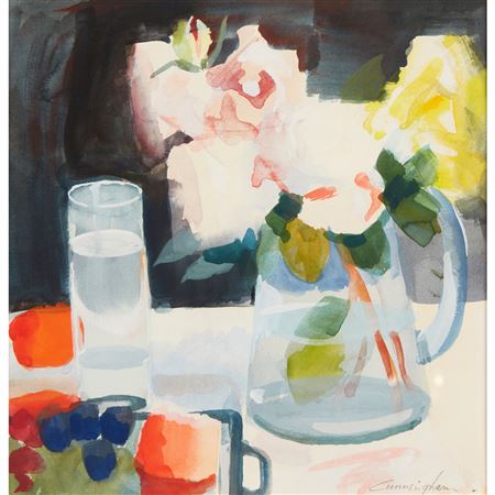 JUG OF ROSES, 1992