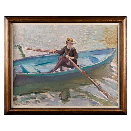 GIRL IN A BOAT, REGENT'S PARK