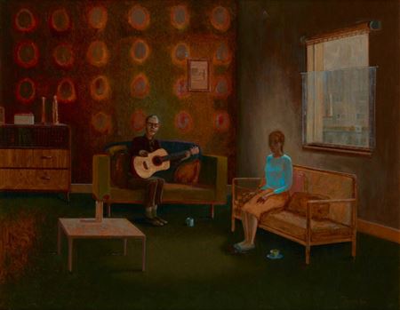 BLUE AND GOLD, 2014 by Peter Thomson - Auction record, sale price, and art valuation. Compare with similar artists and explore comparable artworks.